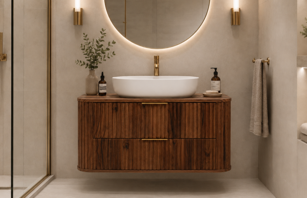 Elegantní moderní koupelnová kolekce